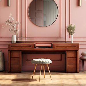 Woodly Heritage Executive Dressing Table